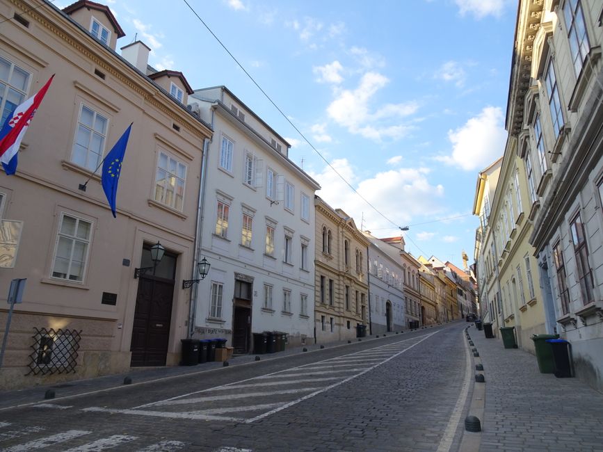Ulica u Zagrebu, lokacija trgovine